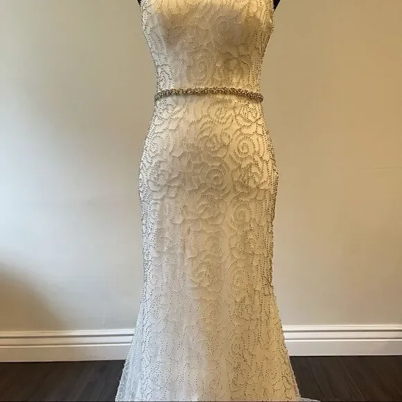 Morilee Bedazzled Wedding Dress ✨ - Picture 3 of 16